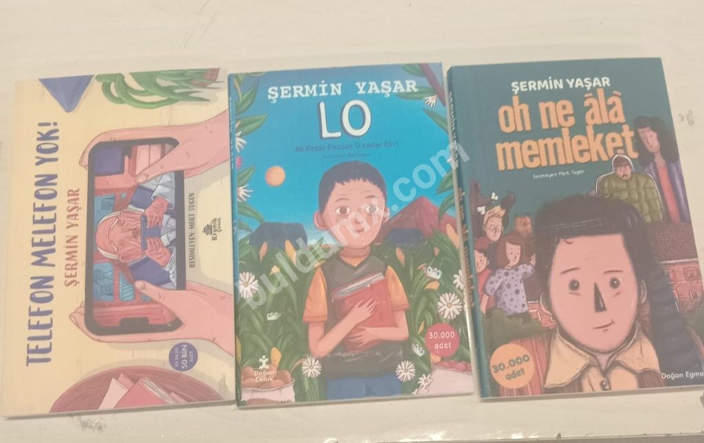 Şermin yaşar 3 kitap - Fotoğraf 1