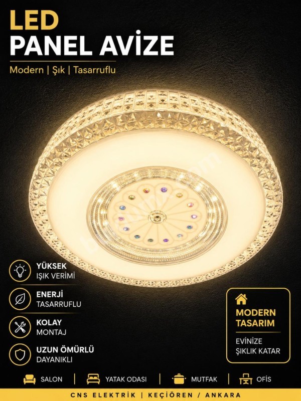 LED PANEL AVİZE AYDINLATMA