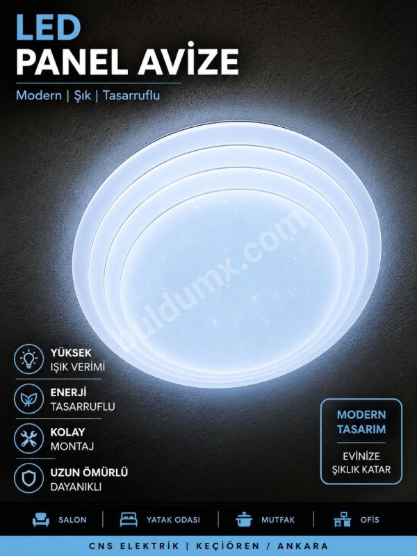 LED PANEL AVİZE AYDINLATMA
