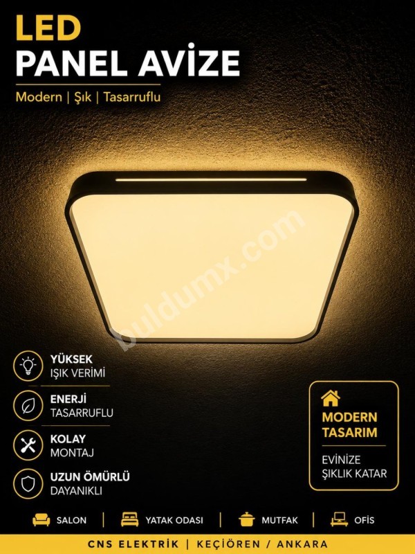 LED PANEL AVİZE AYDINLATMA