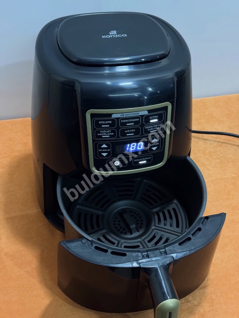 Karaca Air Pro Cook Köz XL Airfryer – Dijital, Çok Fonksiyonlu - Fotoğraf 5